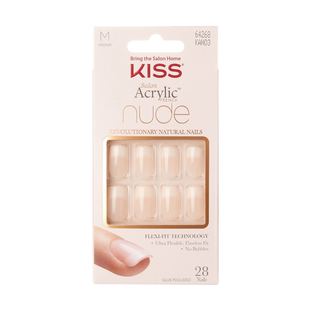 Kiss Salon Acrylic French Nude