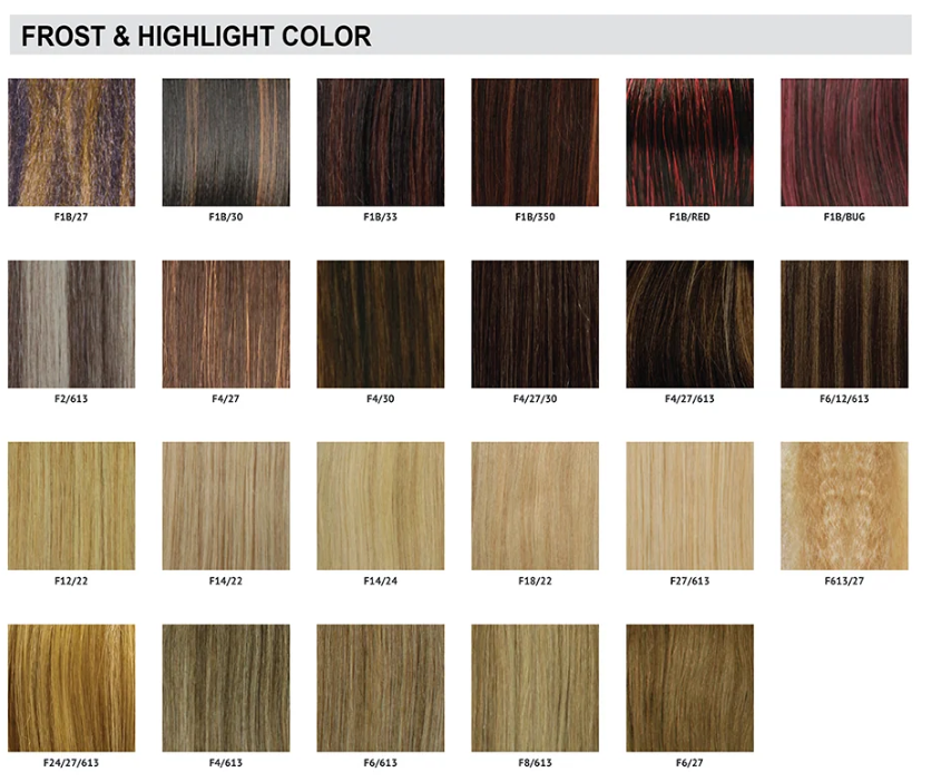 Luv 100% Pure Remy Straight Clip Ins 22 in.