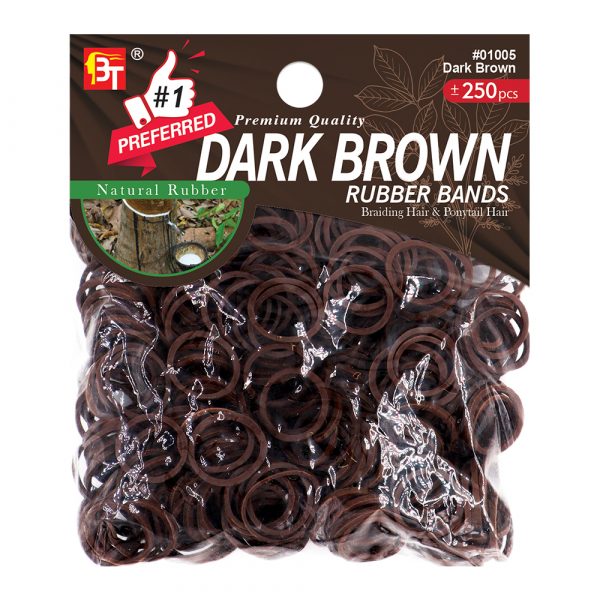 Premium Quality Rubber bands 250 pcs - Various Colors
