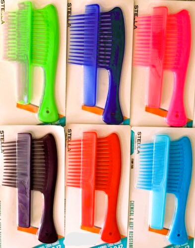 Jumbo Rake and Barber Comb 2 pc Combo Pack