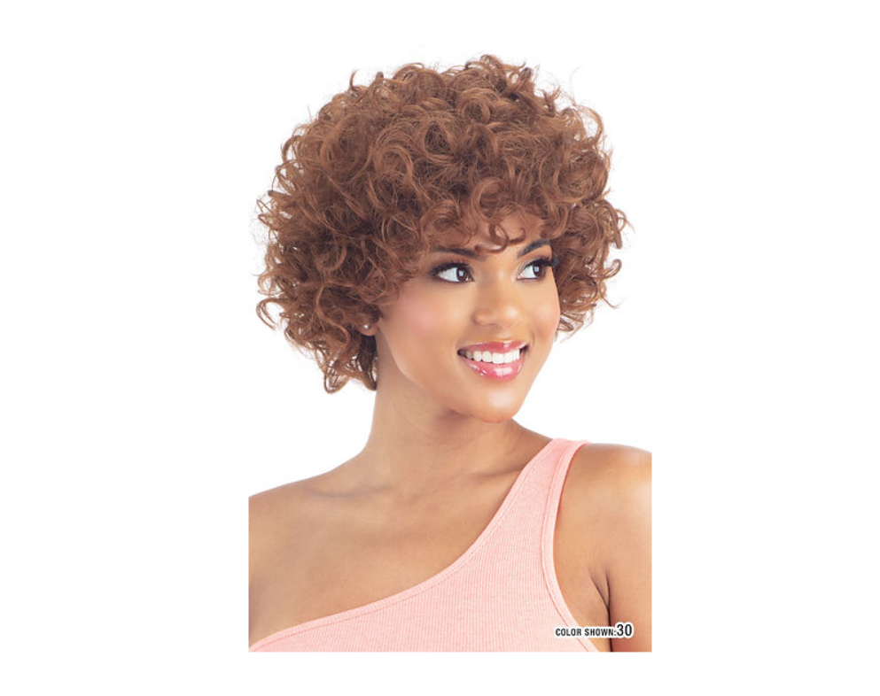 Mayde Beauty Mocha Human Hair Blend Wig - Cookie