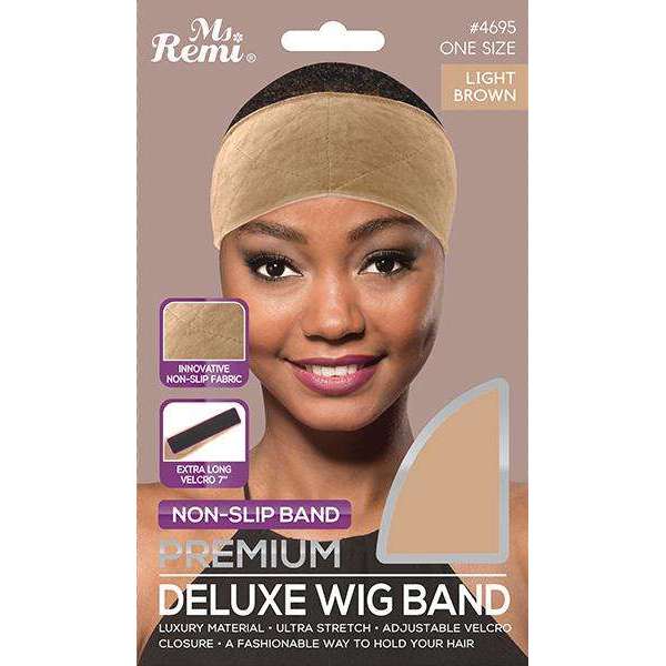 Ms Remi Wig Band - Light Brown