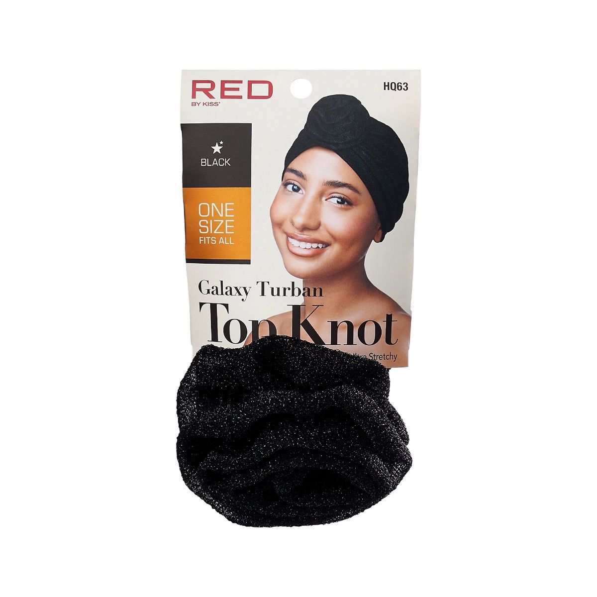 Red by Kiss Galaxy Top Knot Turban