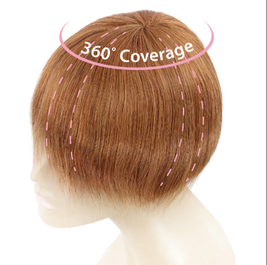 Veloce Clip In Topper - 6 in long