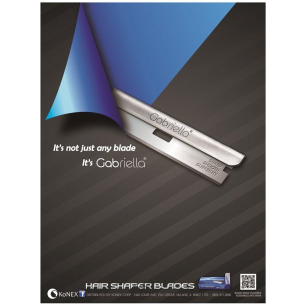 Gabriella Hair Shaper Blades - 5pcs