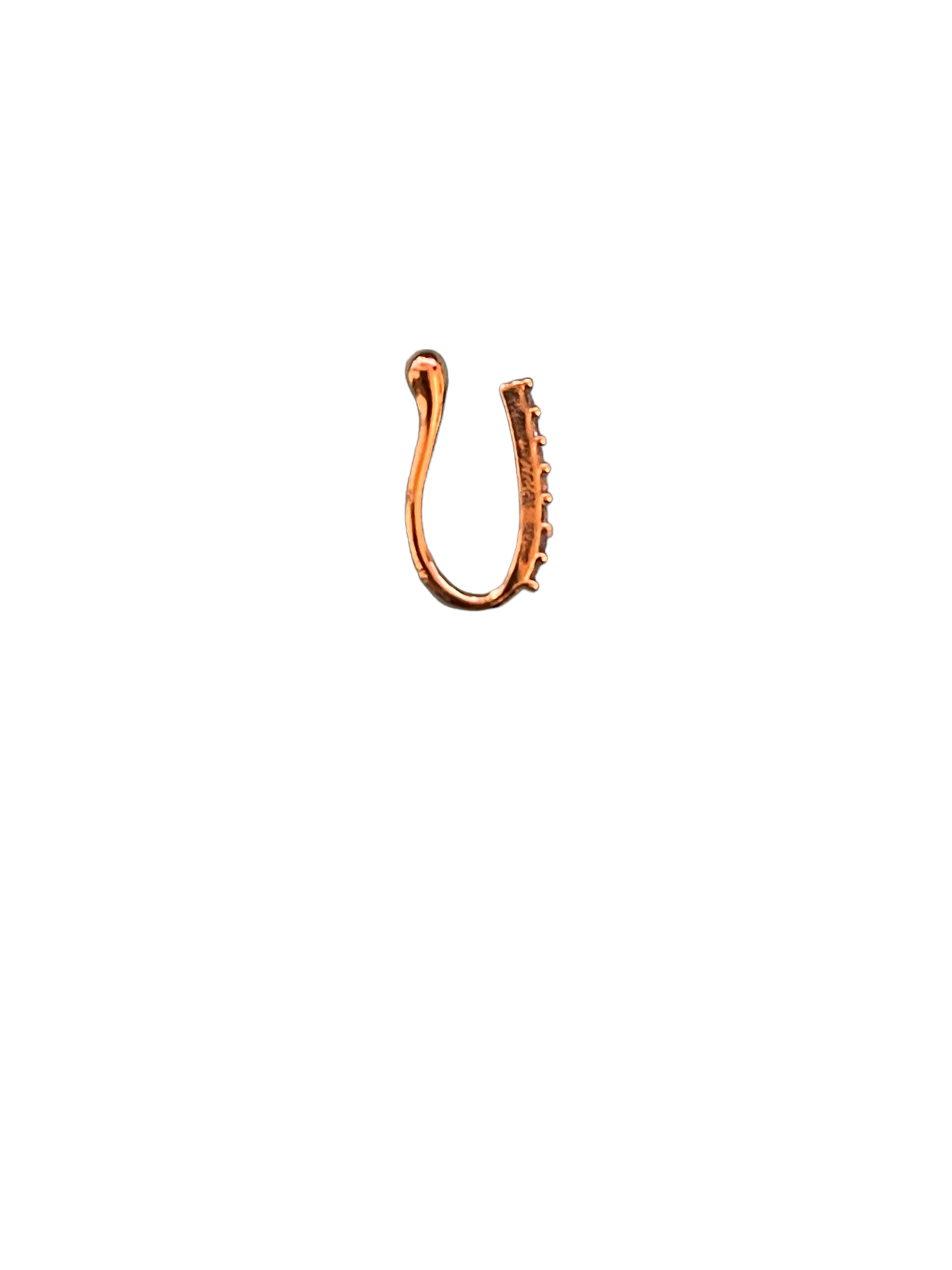 Gold Plated Nose Cuff