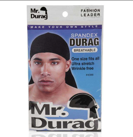 Mr. Durag Spandex Durag - Black