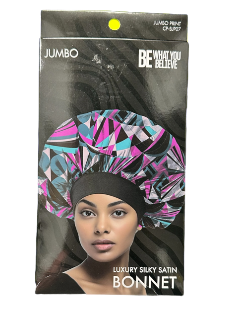 Be What You Believe Luxury Silky Satin Bonnet