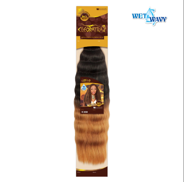 Cleopatra European Super Bulk 100% Human Braiding Hair 22"