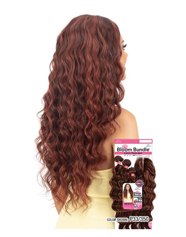 Bloom Bundle Loose Deep 4pcs - 18"20"22"+CL