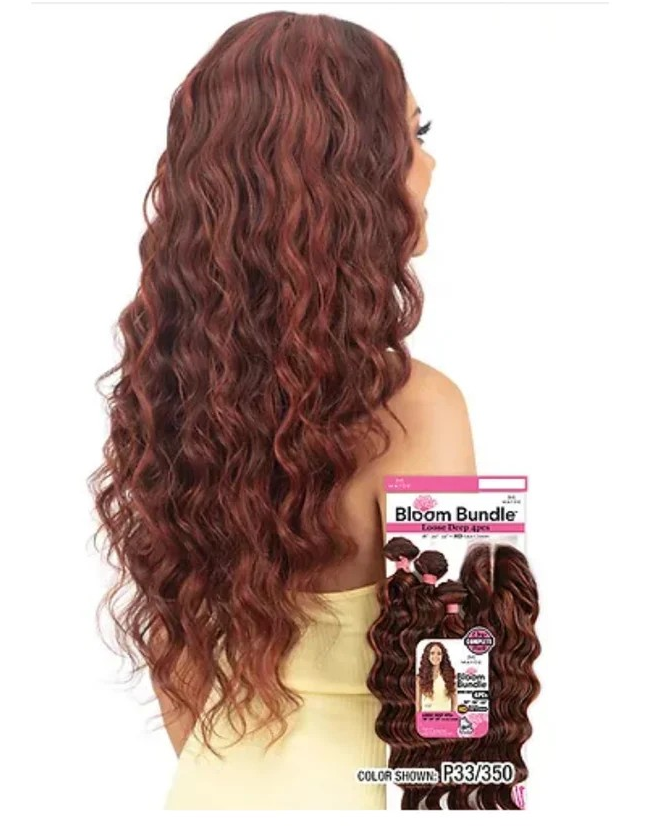 Bloom Bundle Loose Deep 4pcs - 18"20"22"+CL