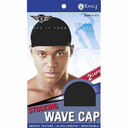 King J -Stocking Wave Cap 2 pcs