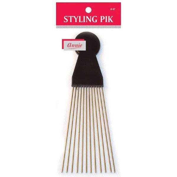 Annie Styling Metal Fan Pik - Long