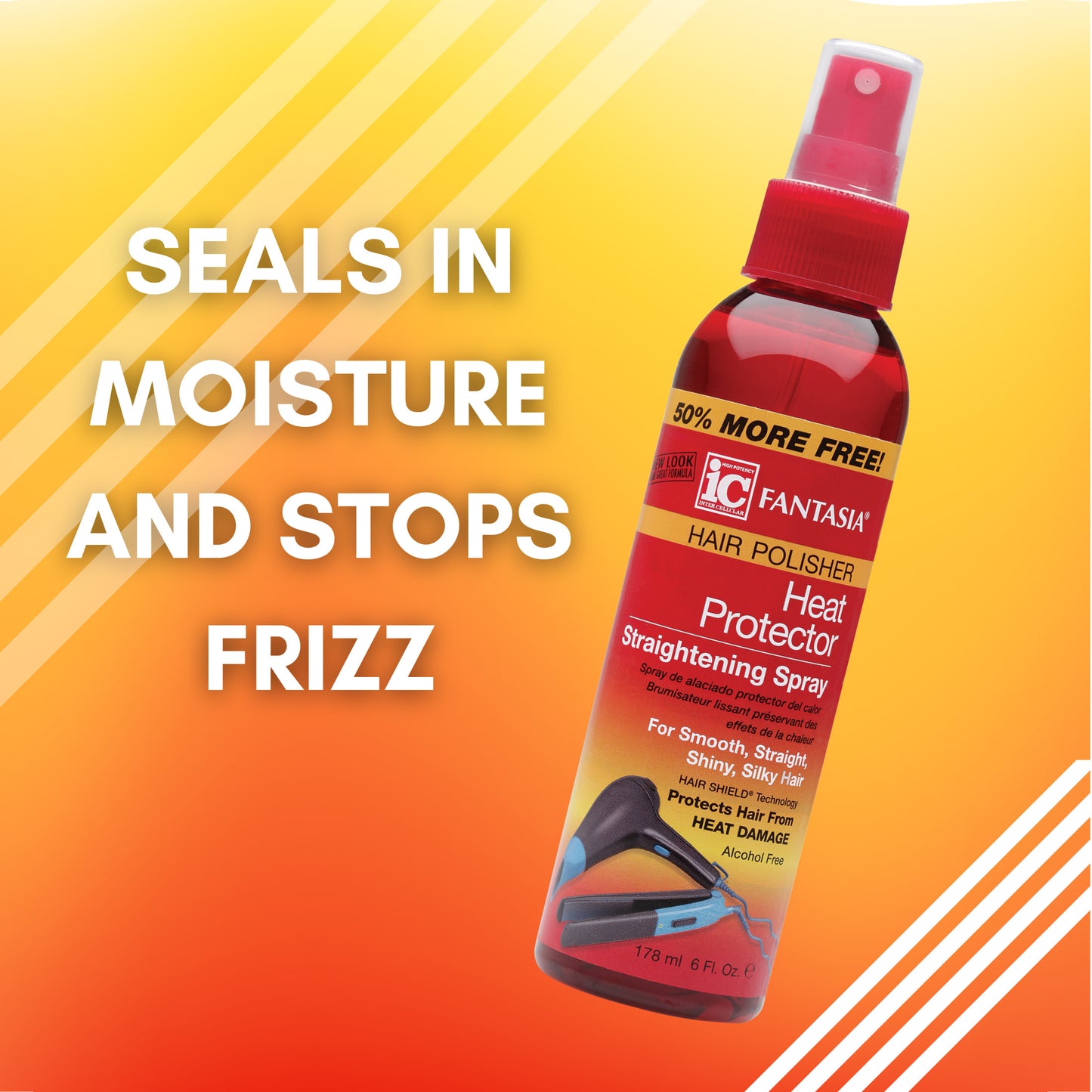 IC Hair Polisher Heat Protector Spray