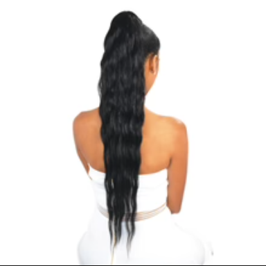 Platino Ponytail Weave Malaysian Wave 24"