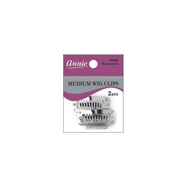 Annie Wig Clips Metal - Medium