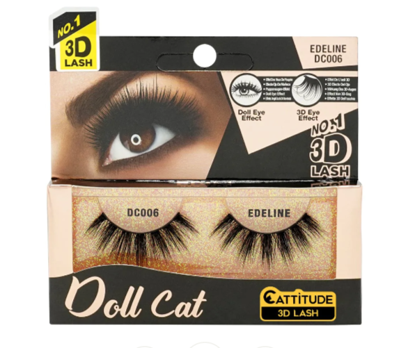 Doll Cat Faux Mink 3D Lashes