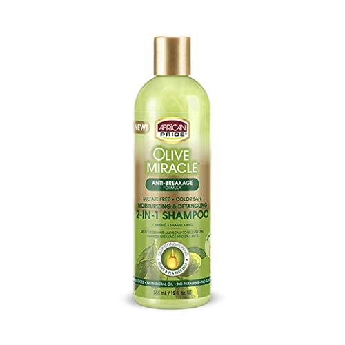 African Pride Olive Miracle 2-in-1 Shampoo & Conditioner
