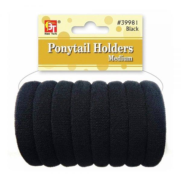Ponytail Holders Medium - 8 pcs