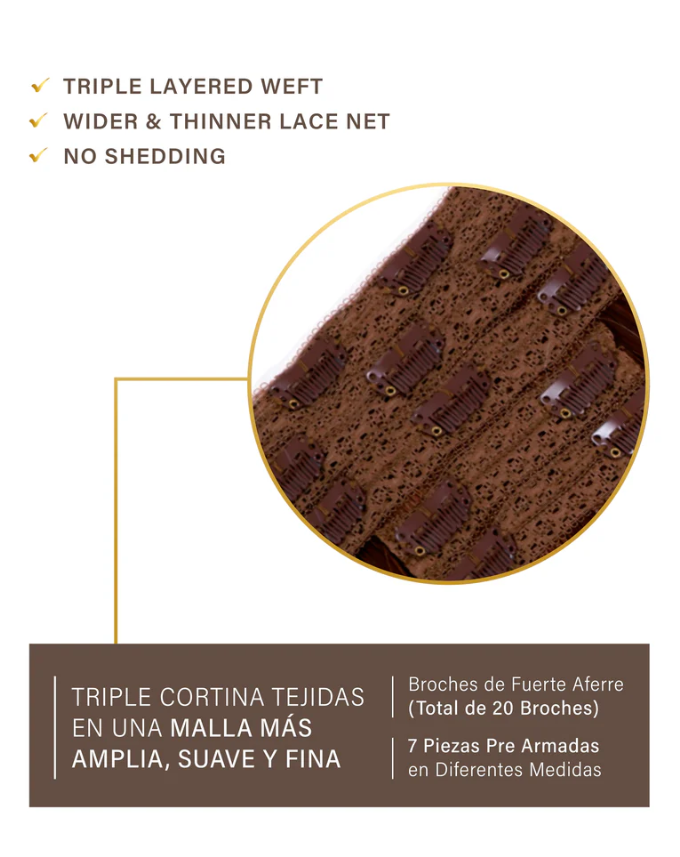 Diamond Luxury Ultra Silky Clip In Extensions 7pcs - 22"