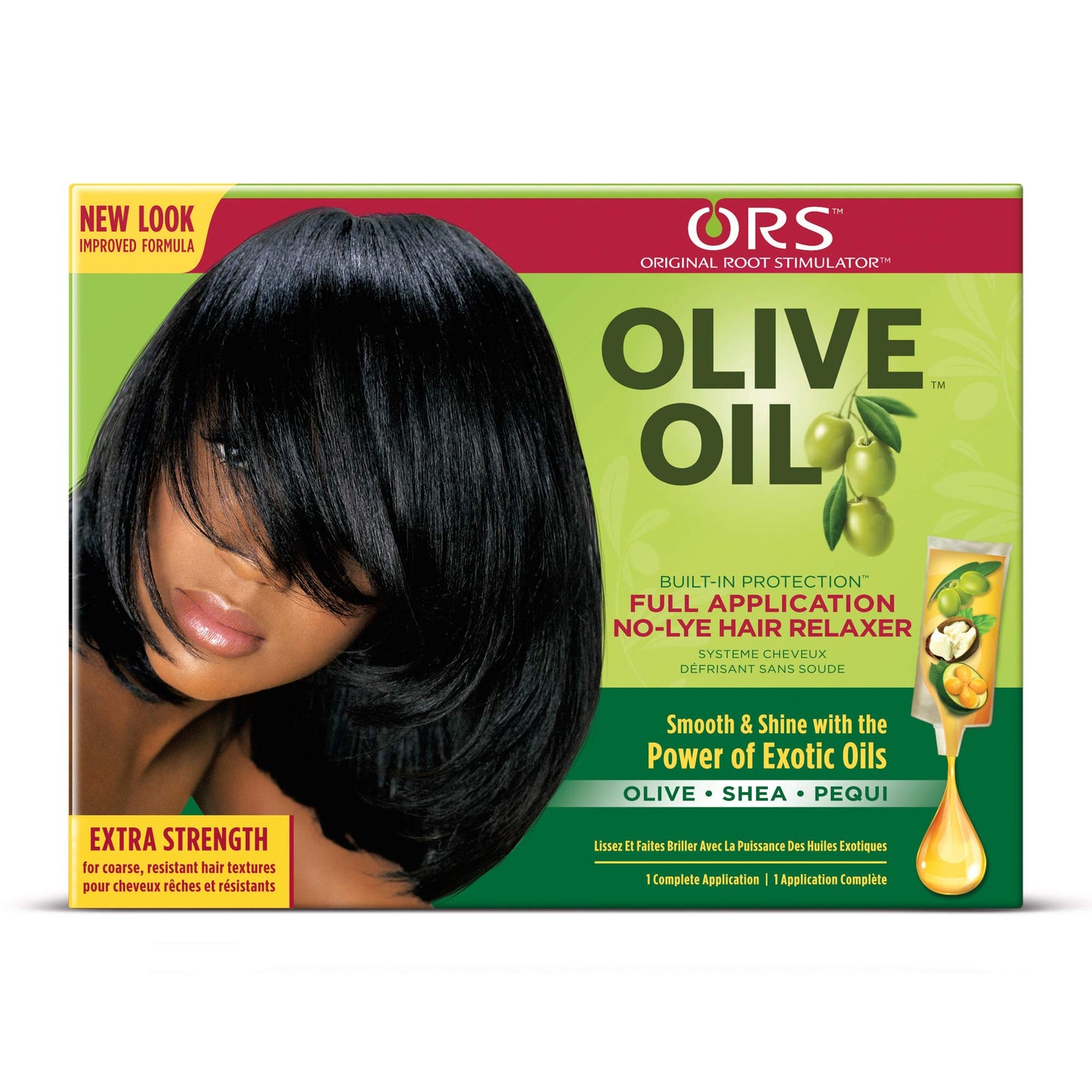 ORS Olive Oil Full Application No Lye Relaxer kit Extra Strength