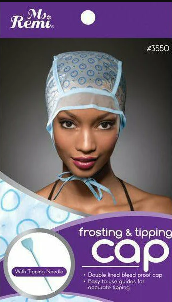 Hair Frosting and Tipping Cap with needle