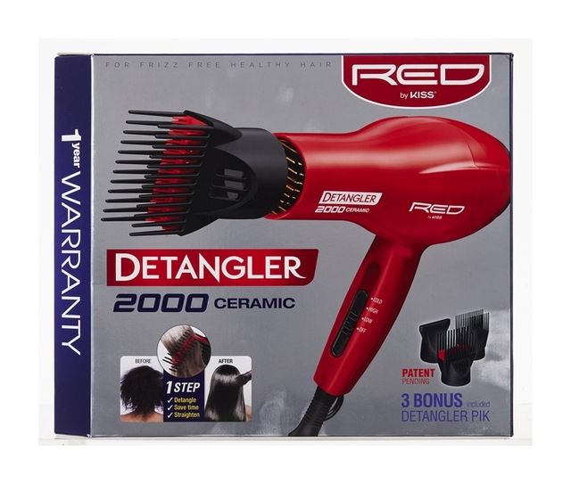 Red by Kiss 2000 Ceramic Handheld Hair Dryer