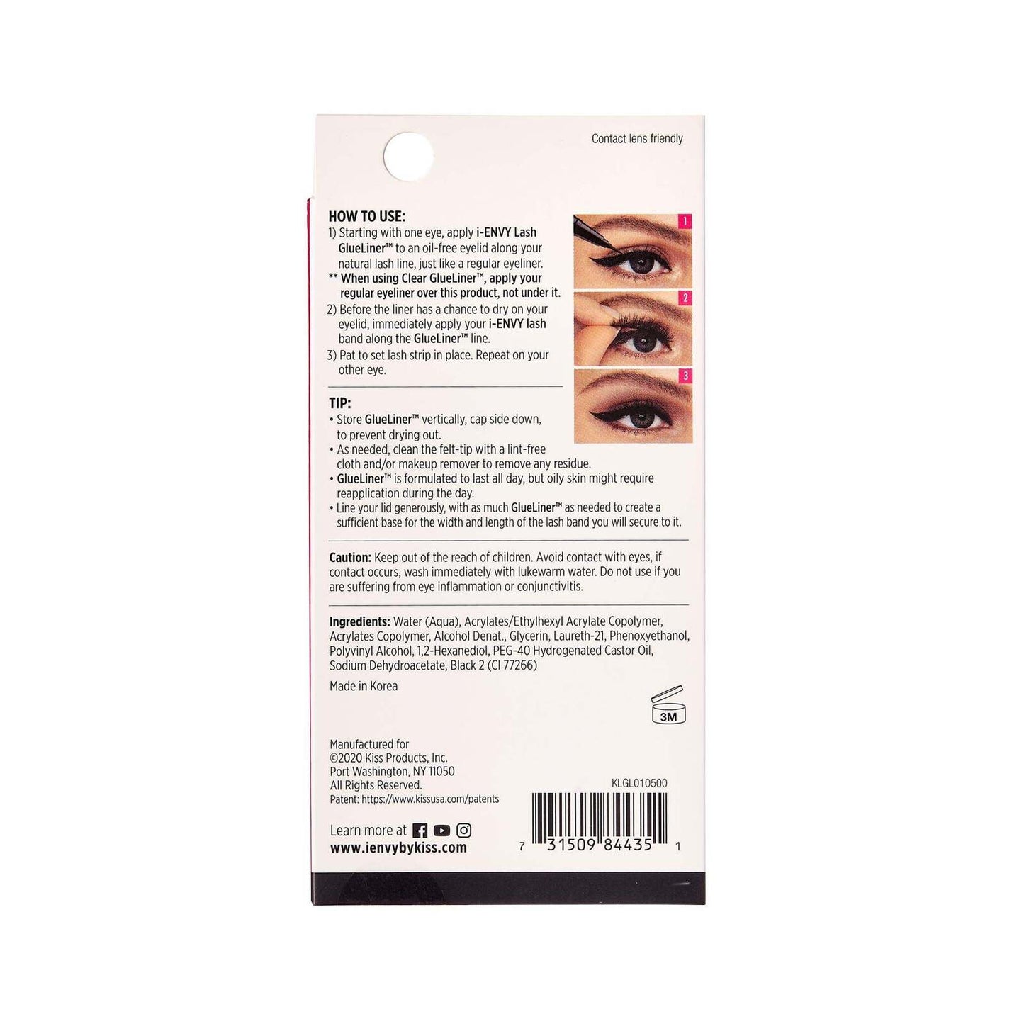 I Envy Lash Glue Liner - Black