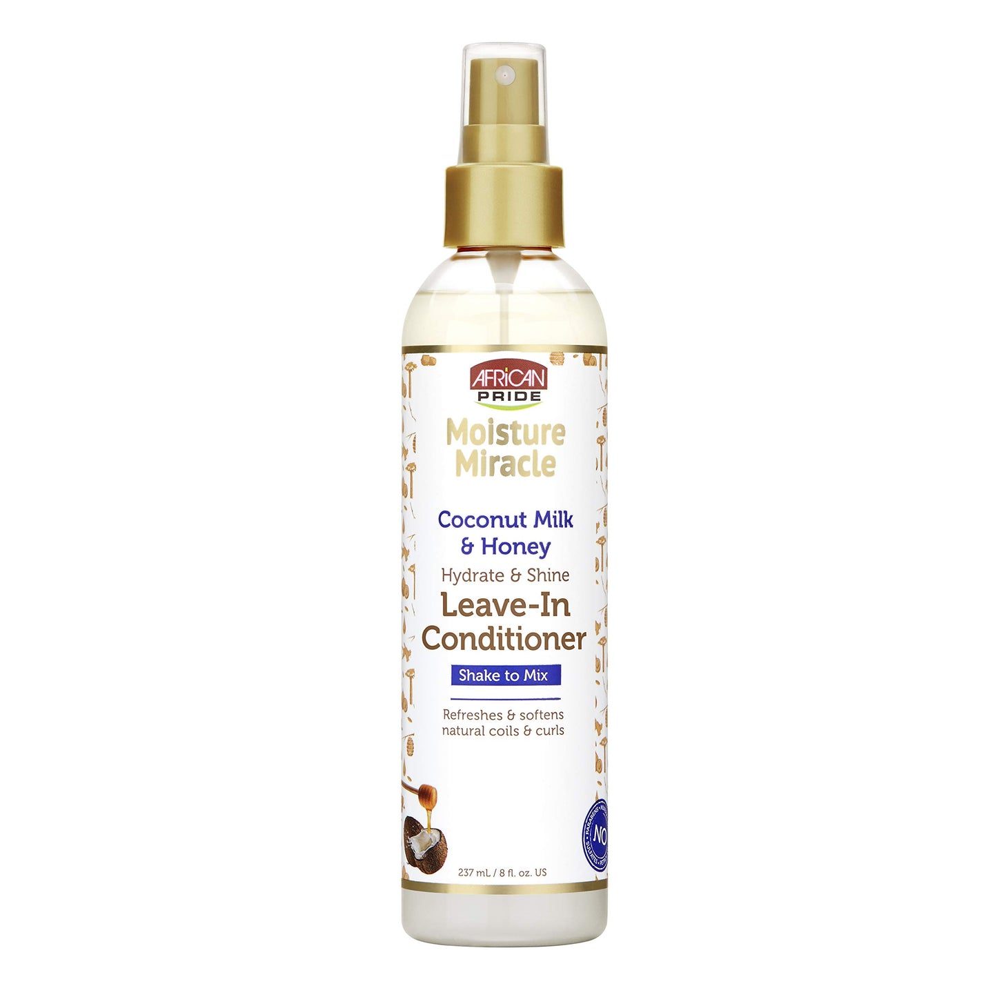 African Pride Moisture Miracle Coconut Milk and Honey Leave In Conditioner