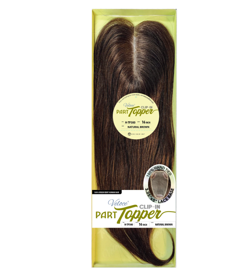 Veloce Clip In 3.25" x 5" Topper - 16 in long