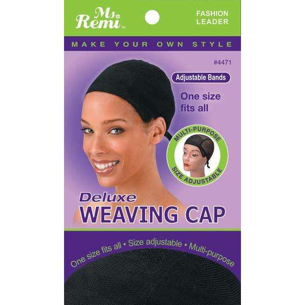 Annie Deluxe Weaving Cap - Black