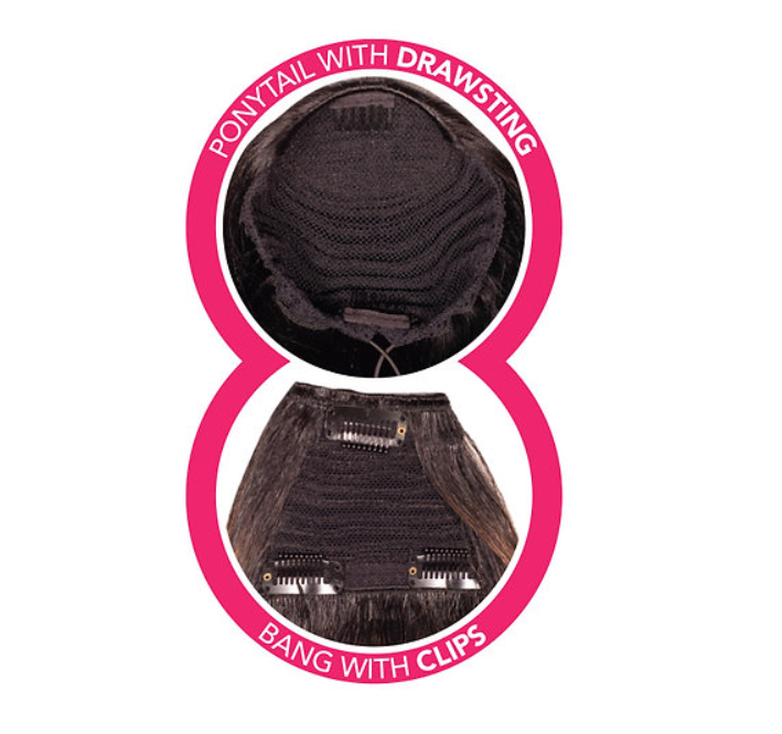 Mayde Beauty Ponytail and Bang - Lolly Dollies