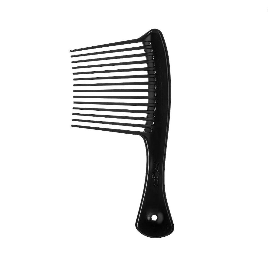 Black Jumbo Widetooth Rake Comb