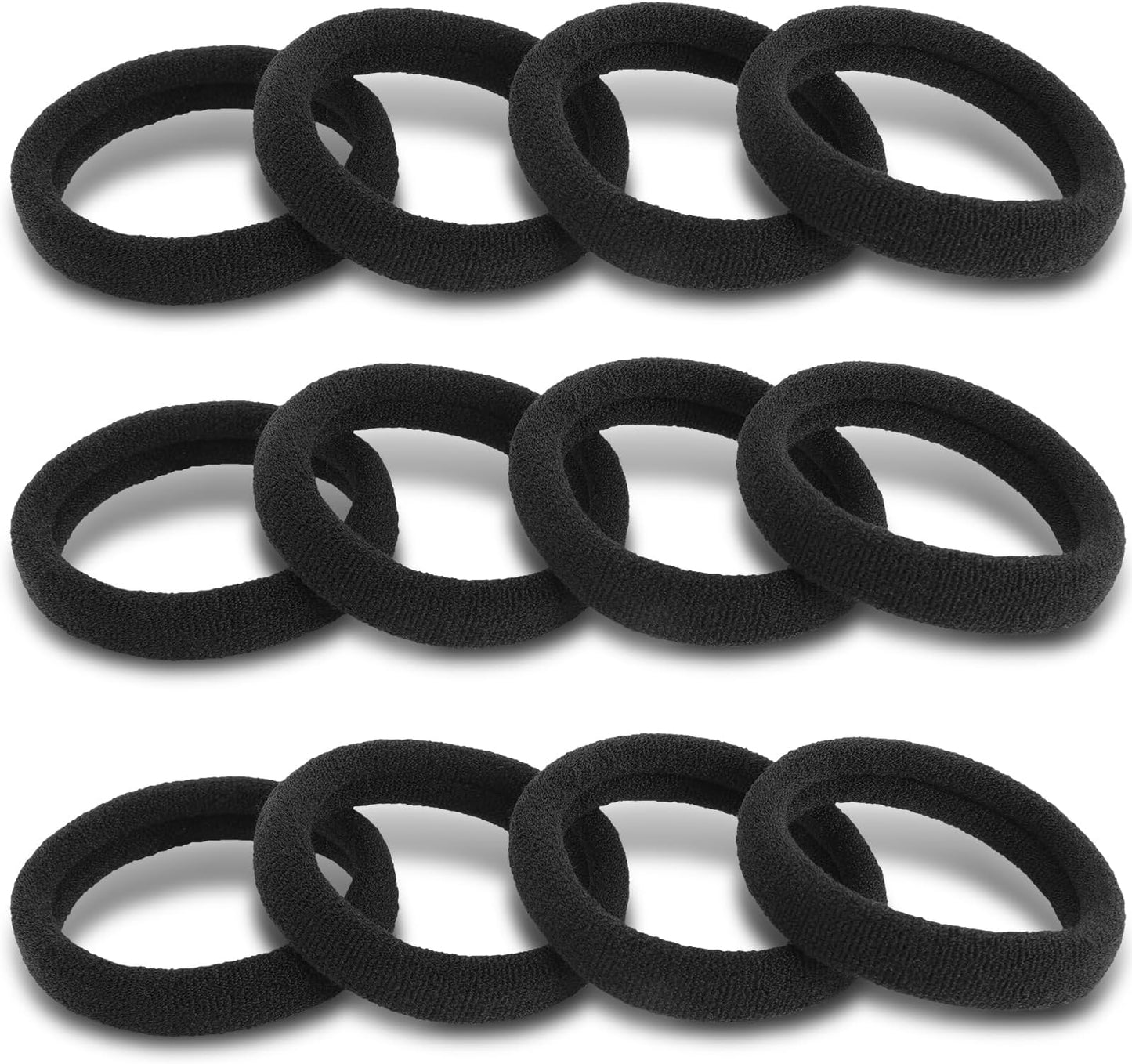 Soft Seamless Cotton Ponytail holder (20 pcs)