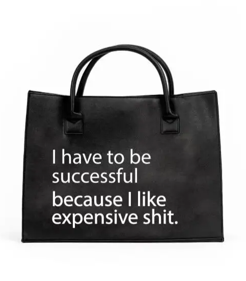Expensive Sh*t Tote - Black