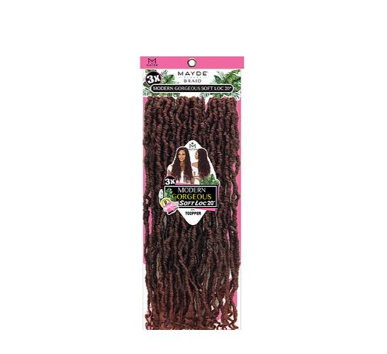 Mayde Beauty 3X Modern Gorgeous Soft Loc 20"