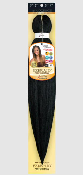EzBraid Single Spetra Fiber 26" - AntiBacterial, Anti Itch, Pre-Stretched Braiding Hair