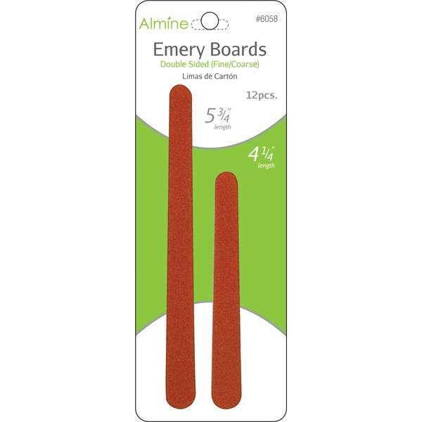 Annie Almine Boards Double Sided Fine and Coarse - 12 Pieces