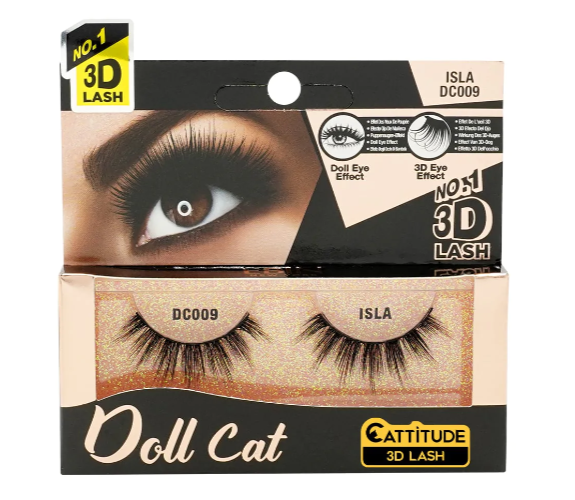 Doll Cat Faux Mink 3D Lashes
