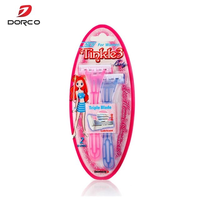 Tinkle Dorco Body Razors for Women - 2ct