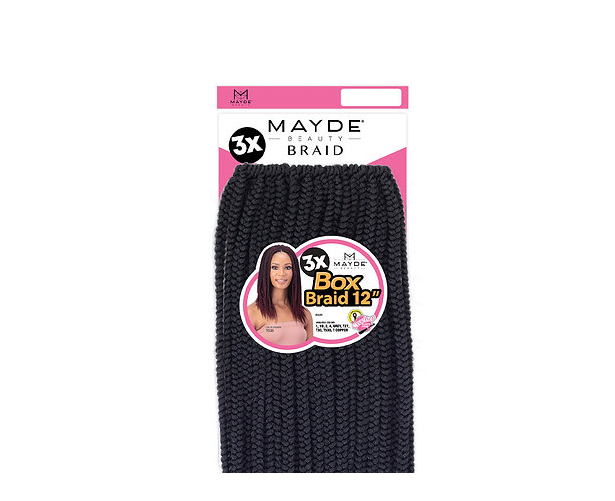 Mayde Beauty 3X Box Braid 12"