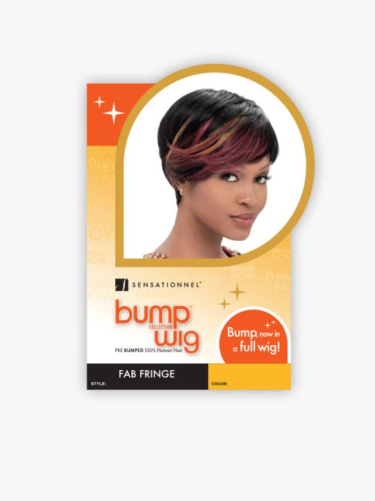 Sensationnel Fab Fringe Human Hair Bump Wig