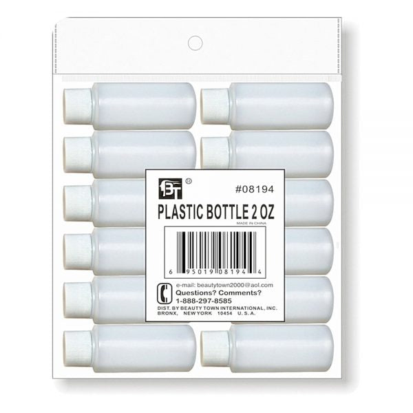 Plastic Screw Bottle 2oz