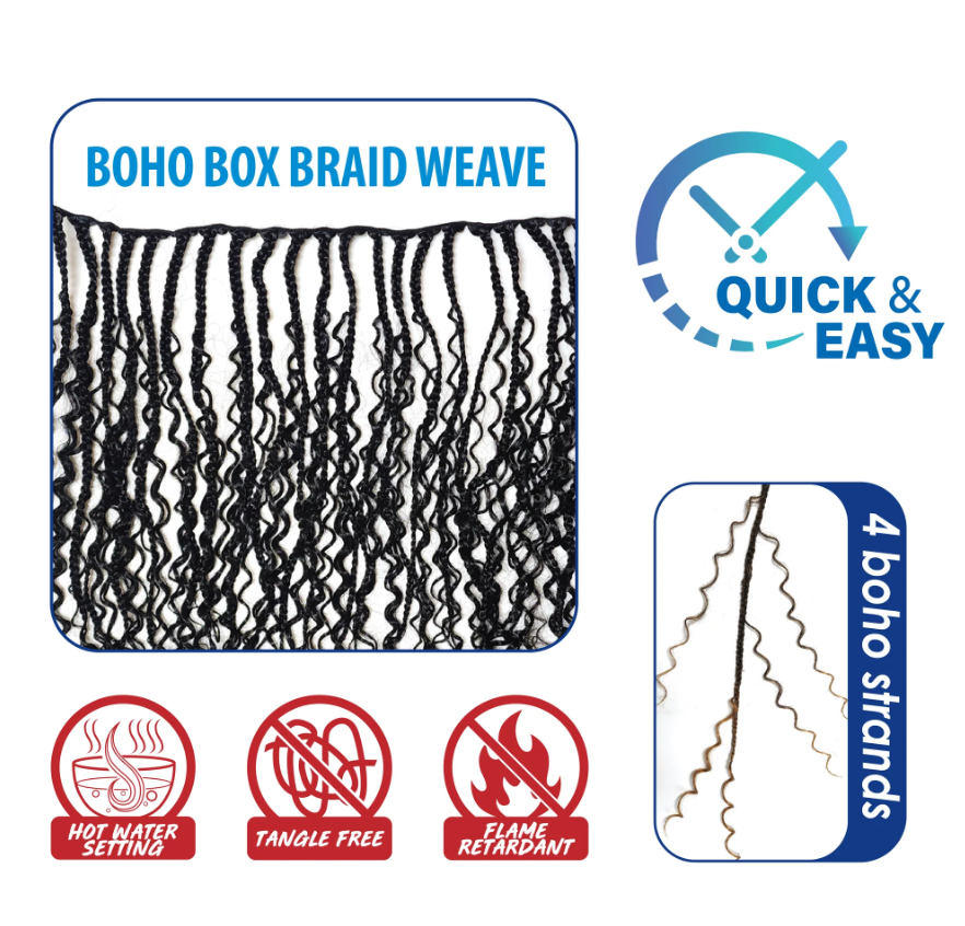 African Nature Boho Goddess Braid Bundle