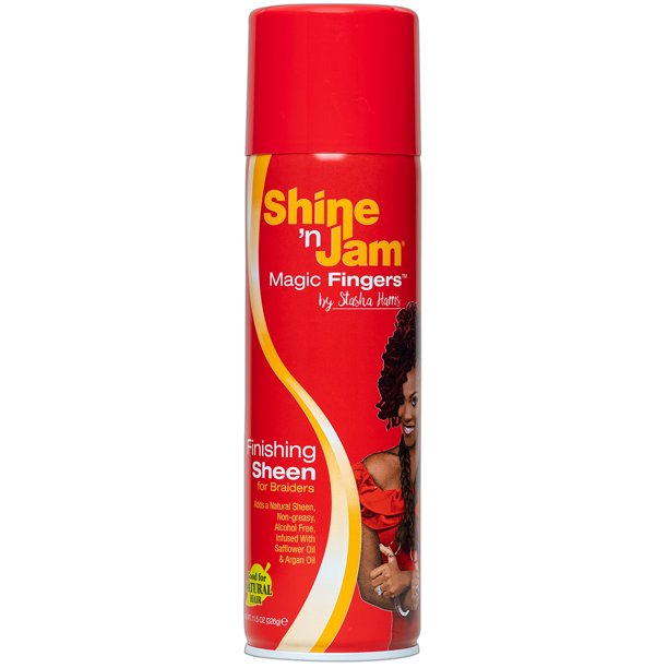 Ampro Shine n Jam Magic Fingers Finishing Sheen for Braids