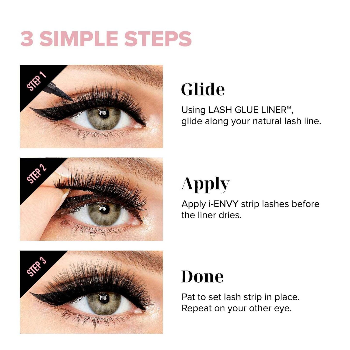 I Envy Lash Glue Liner - Black