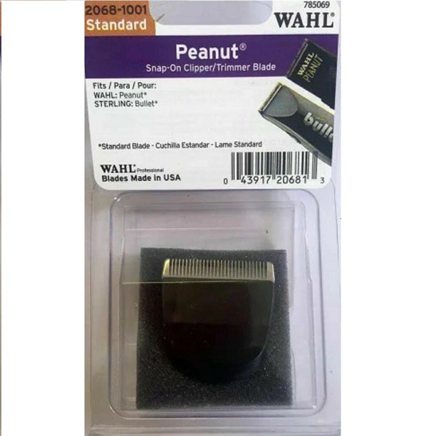 Wahl Professional Peanut Snap On Clipper Trimmer Blade for Wahl Peanuts