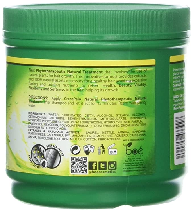 Crece Pelo Natural Phytotherapeutic Treatment