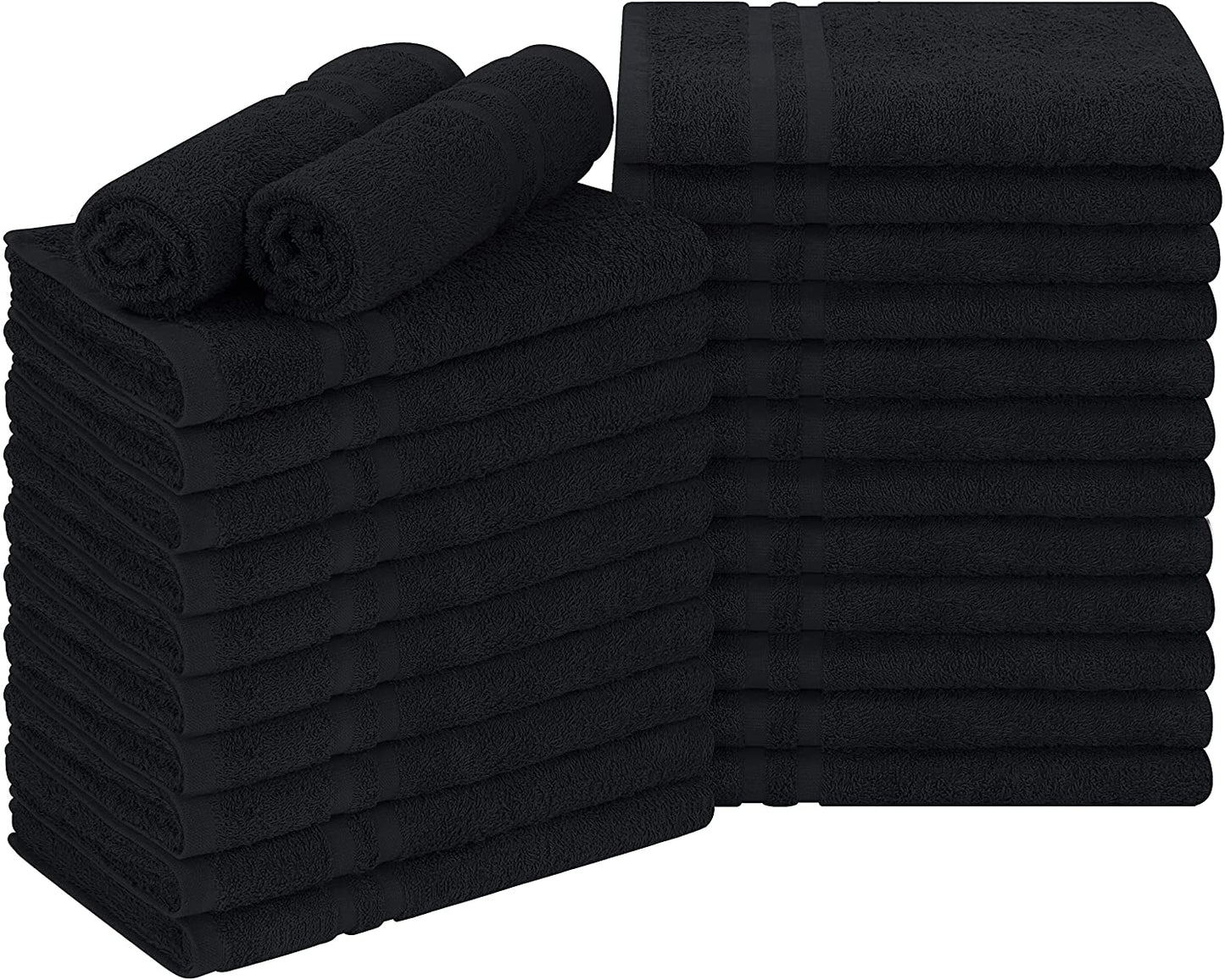 Black Towels - 15X25" - 1 Dozen