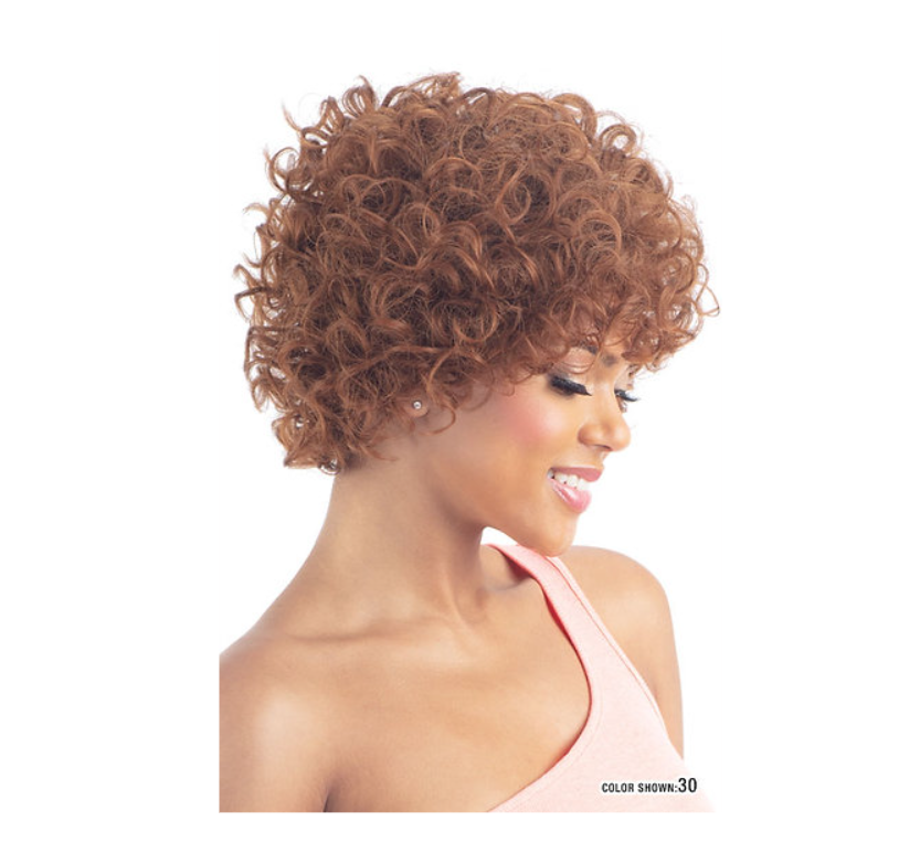 Mayde Beauty Mocha Human Hair Blend Wig - Cookie